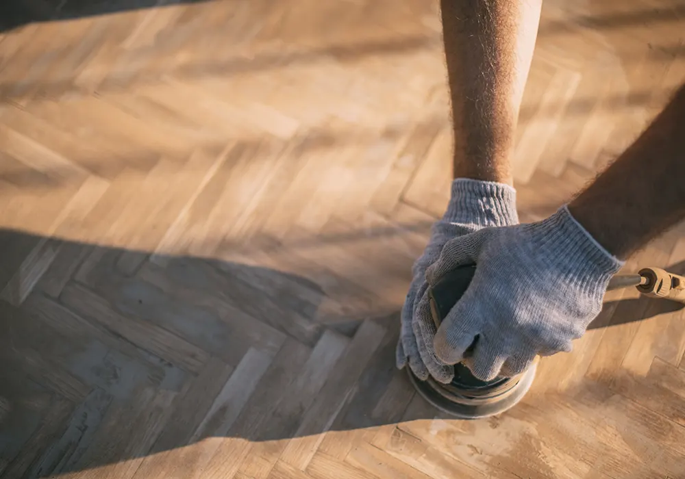house hardwood sanding
